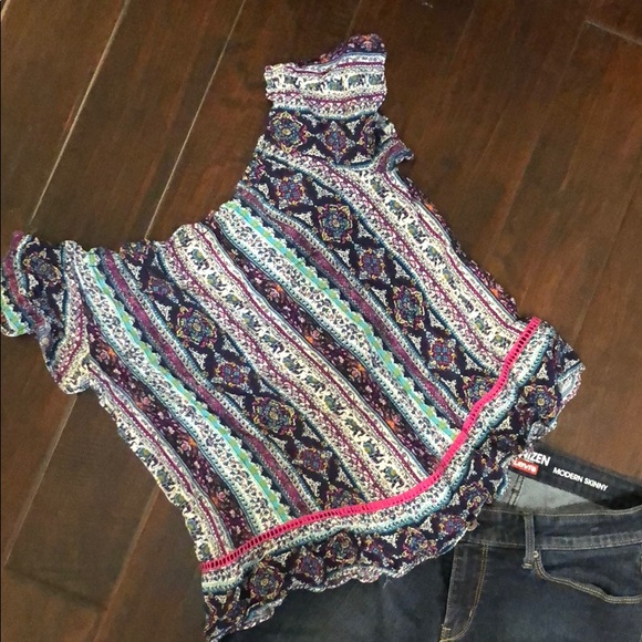 Colorful crop top - Picture 3 of 5